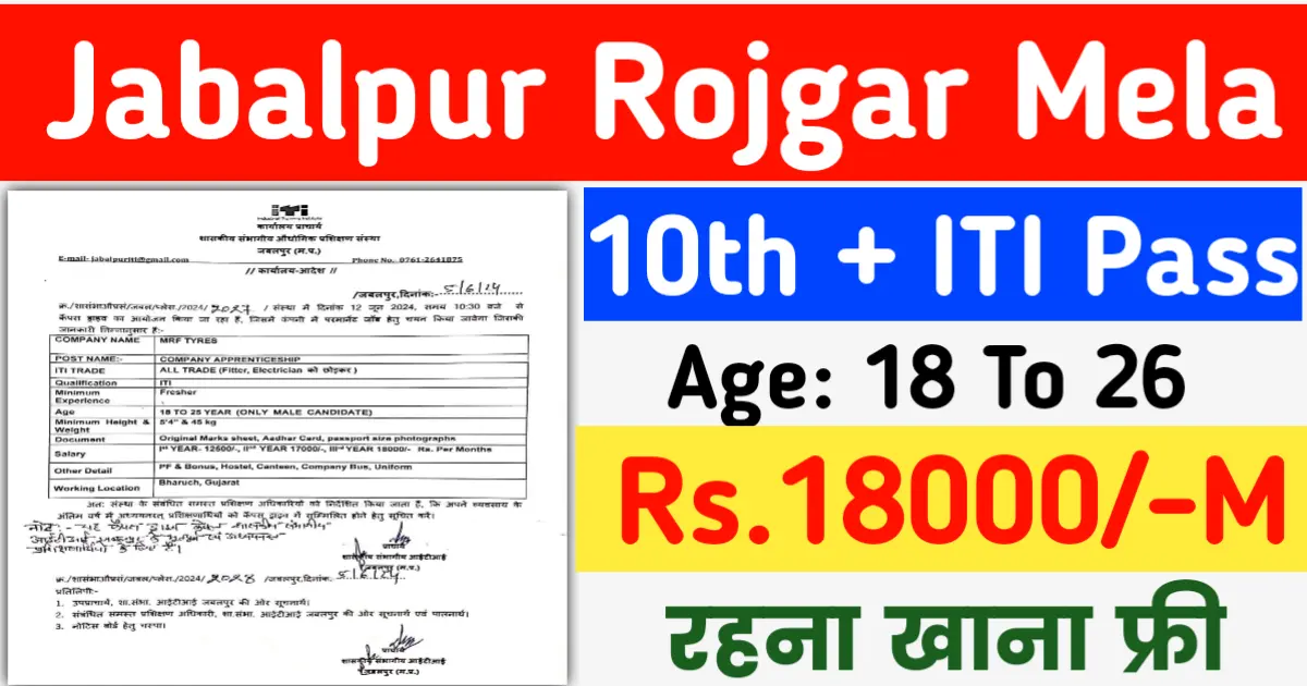 Jabalpur Rojgar Mela 2024