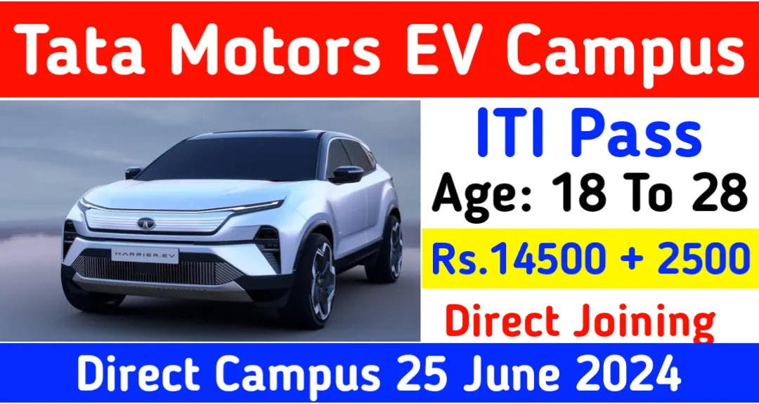 Tata Motors EV Recruitment 2024