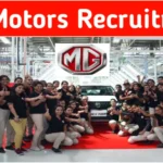 MG Motors Ltd Recruitment 2024