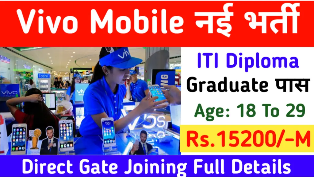 Vivo Mobile Noida New Vacancy 2024