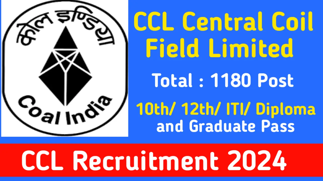 CCL Recruitment 2024 1180 Post