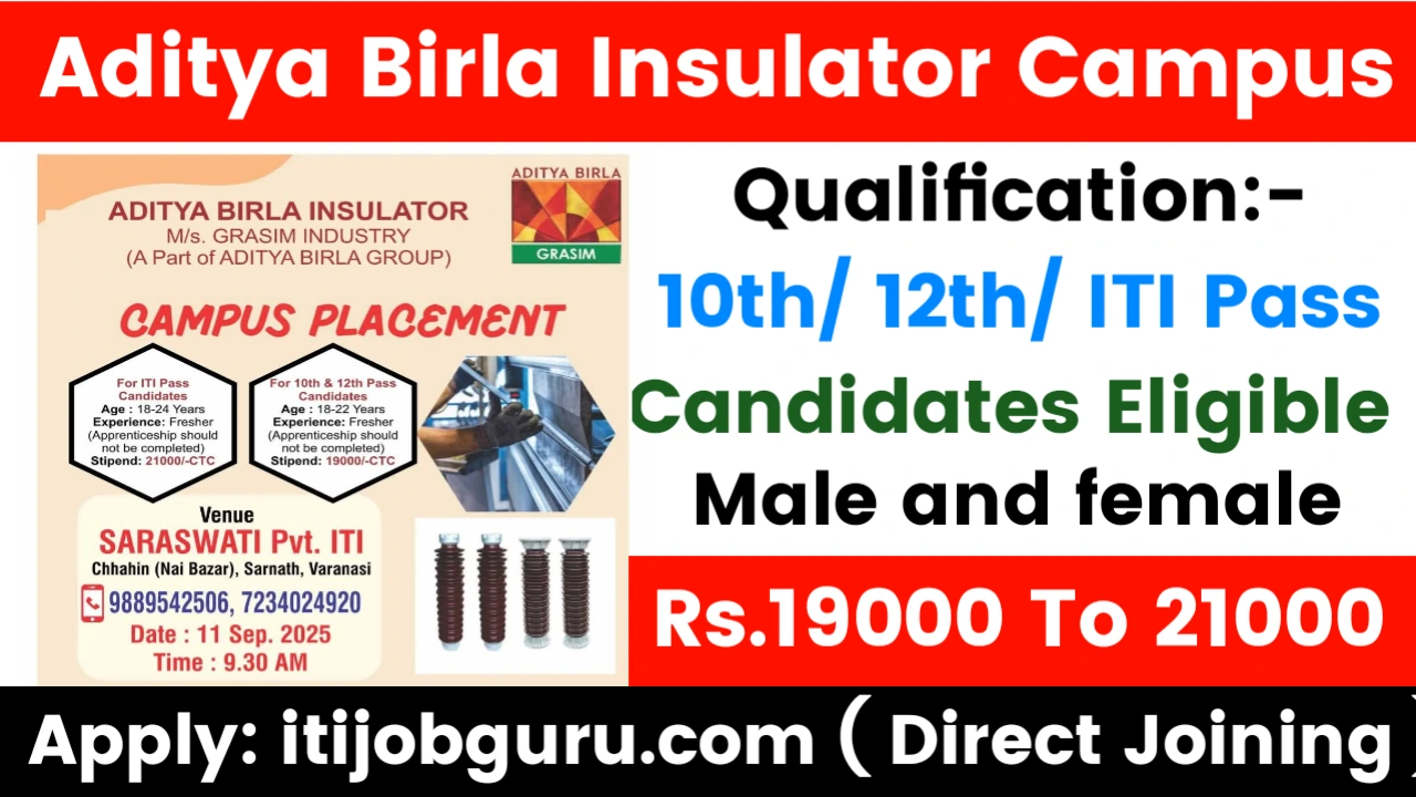 Aditya Birla Insulator ITI Campus Placement 2025