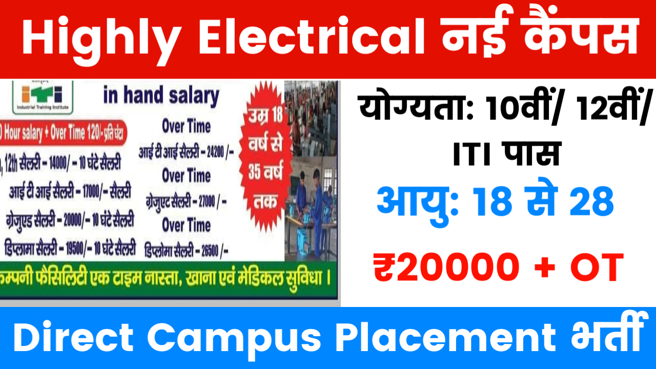 Highly Electrical Ltd ITI Campus 2025