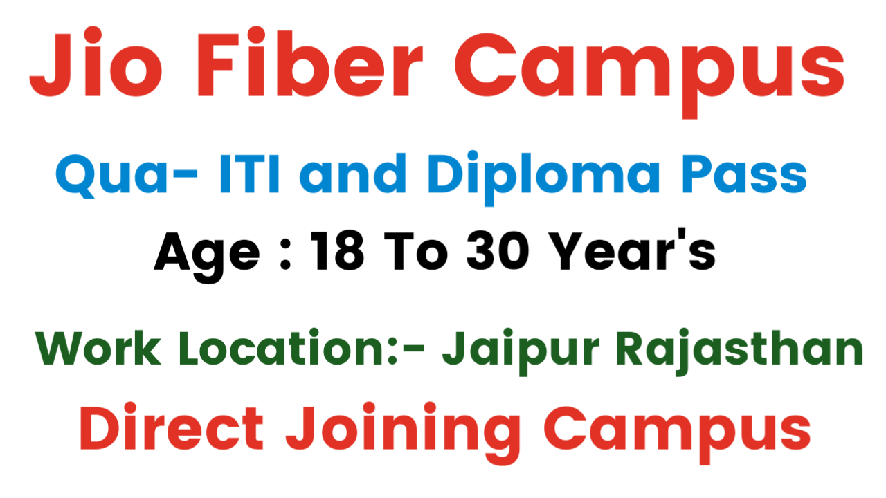 ITI Latest Jobs in Jaipur 2025