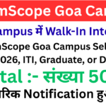 CommScope Goa Campus Selection Drive 2026