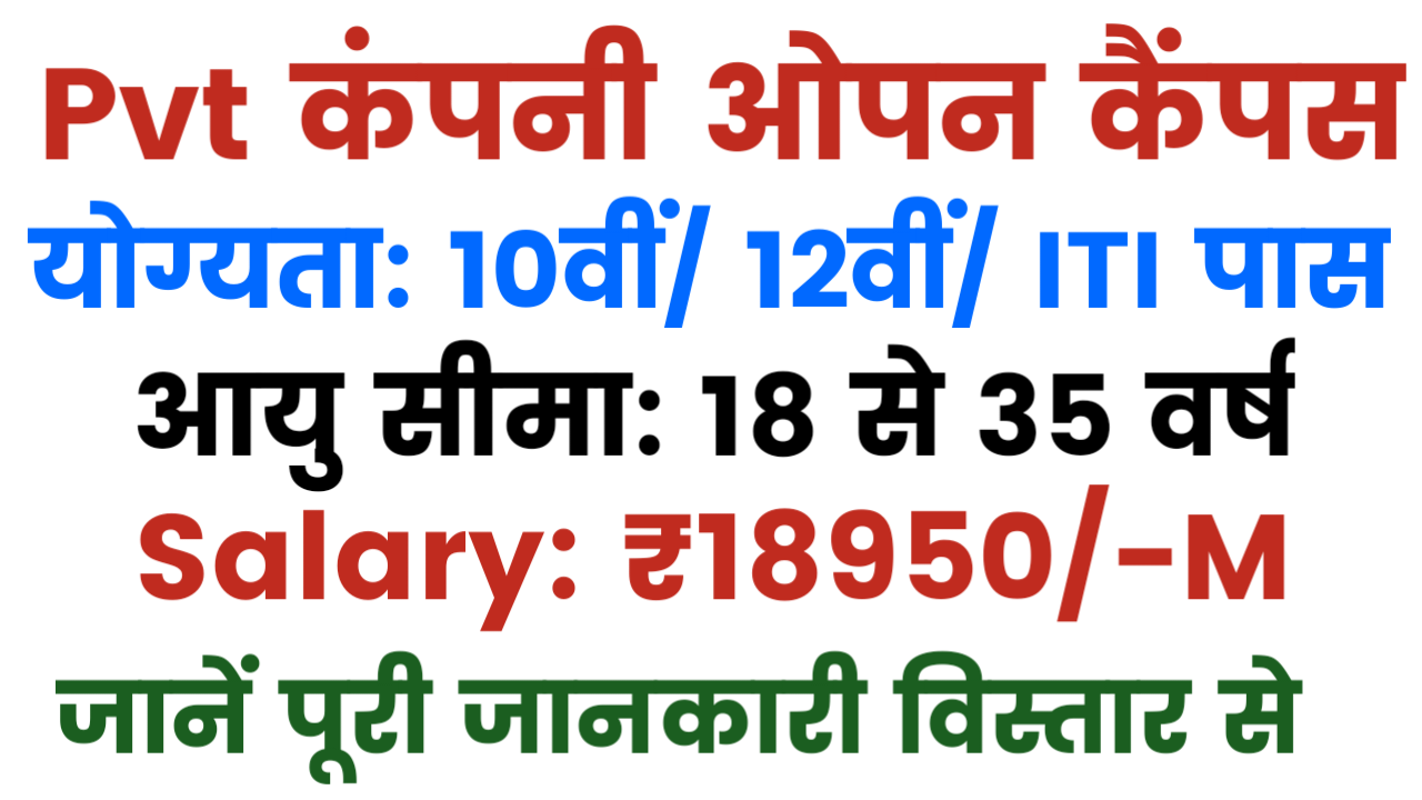 Private Company Latest Job Vacancy in Pune