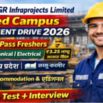 GR Infraprojects Limited Closed Campus Placement Drive 2026