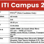 UP Government ITI Campus Selection Recruitment 2026