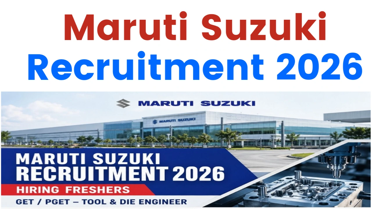 Maruti Suzuki Recruitment 2026