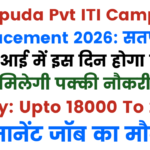 Satpuda Pvt ITI Campus Placement 2026