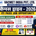 Vacmet India Pvt Ltd Campus Placement 2026